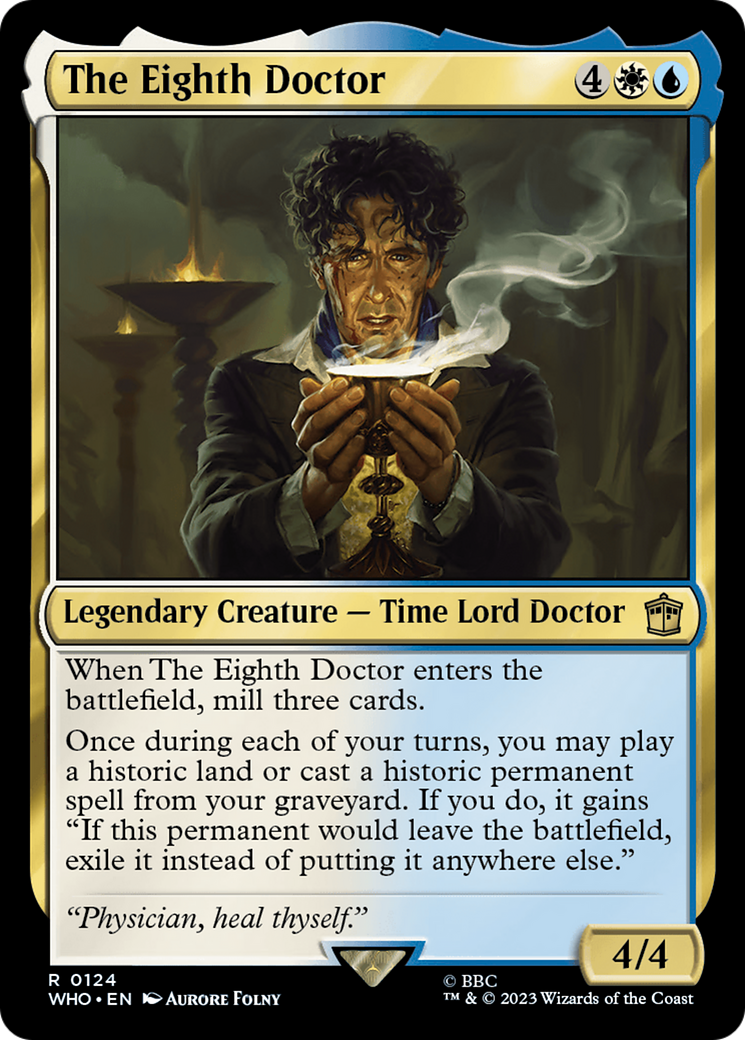 The Eighth Doctor (WHO-124) -  Foil