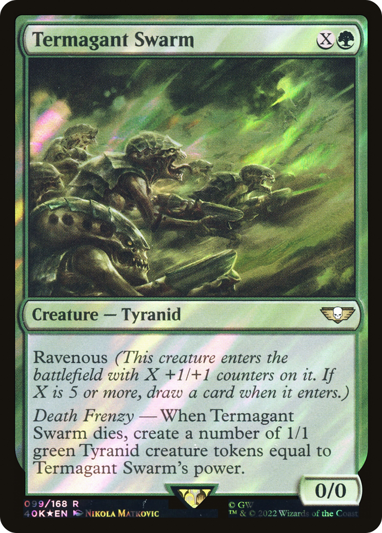 Termagant Swarm (40K-99★) -  Foil