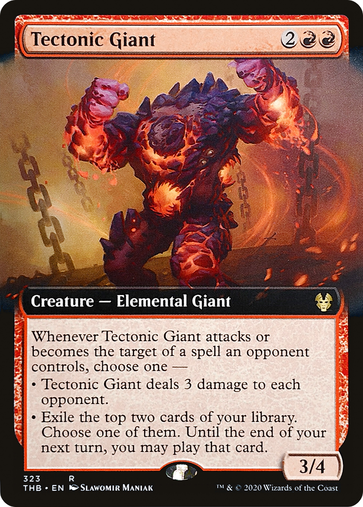 Tectonic Giant (THB-323) - : (Extended Art) Foil