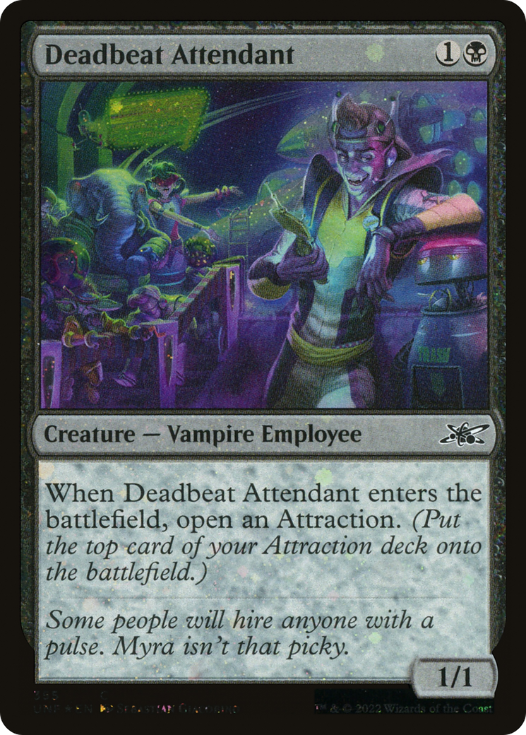 Deadbeat Attendant (UNF-355) -  Foil