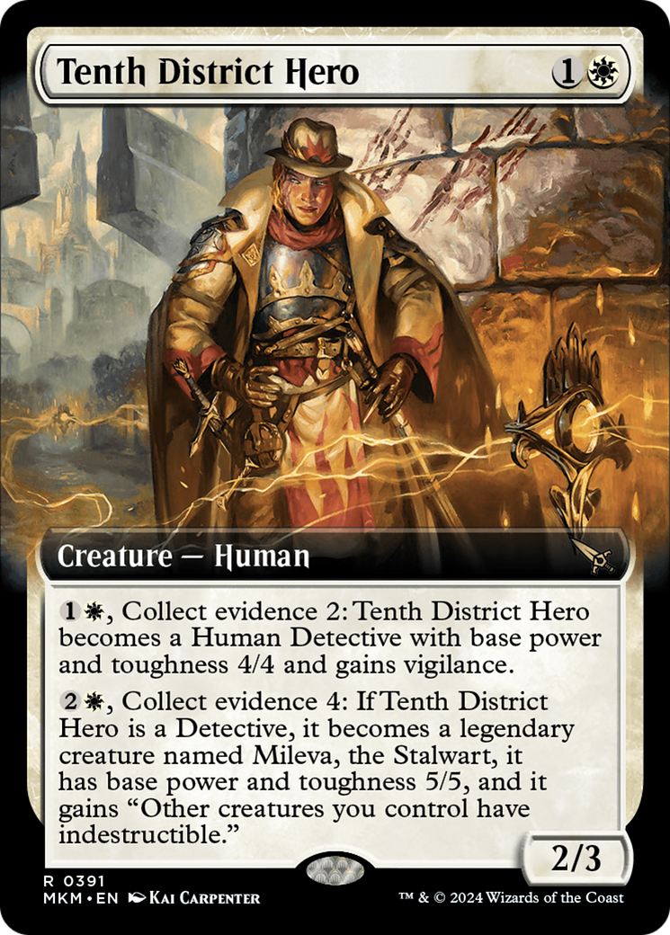 Tenth District Hero (MKM-391) - : (Extended Art) Foil