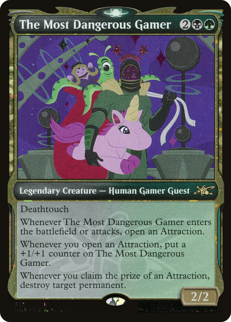 The Most Dangerous Gamer (UNF-517) - : (Showcase) Foil