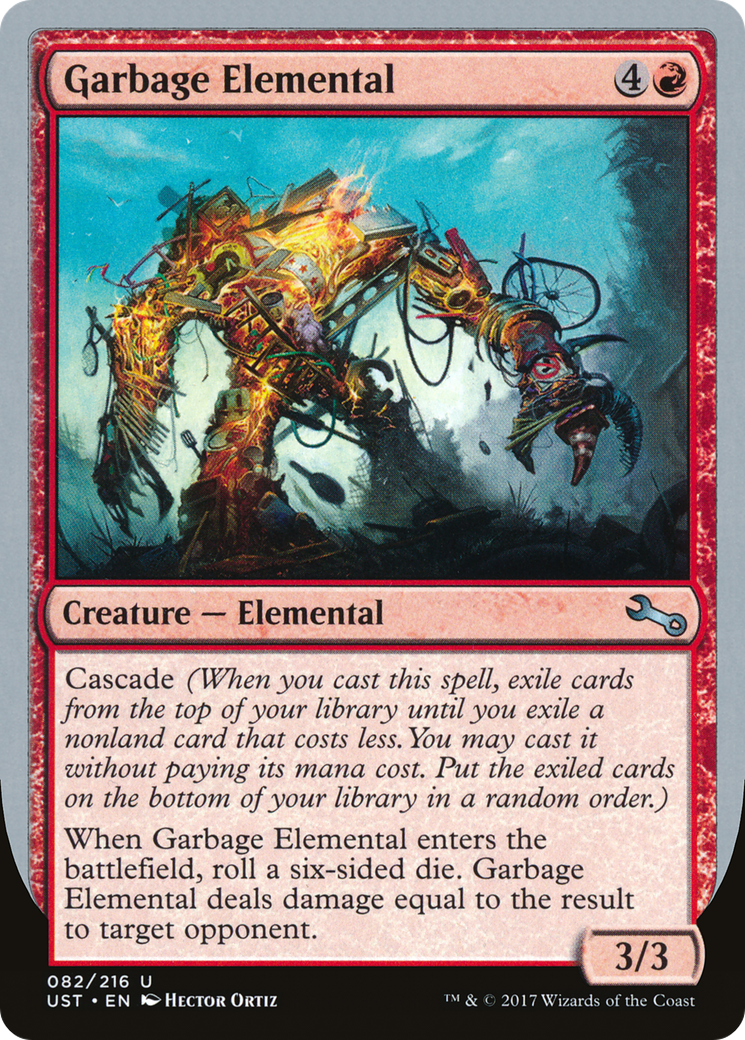 Garbage Elemental (UST-82D) -  Foil