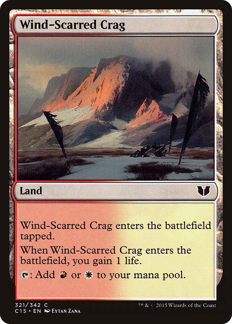 Wind-Scarred Crag (C15-321) -