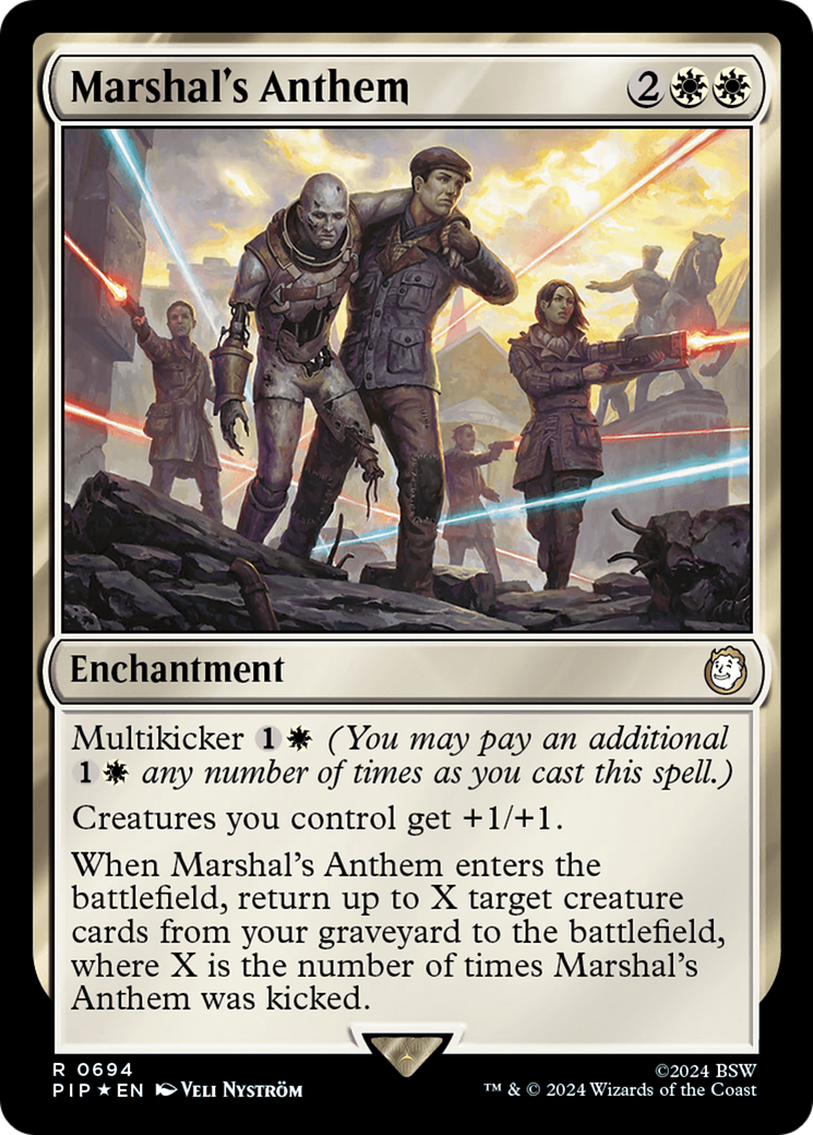 Marshal's Anthem (PIP-694) - : (Extended Art) Foil