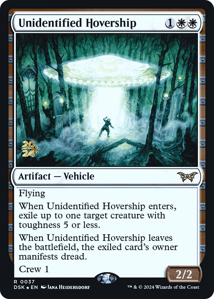 Unidentified Hovership (PRE-37S) -  Foil