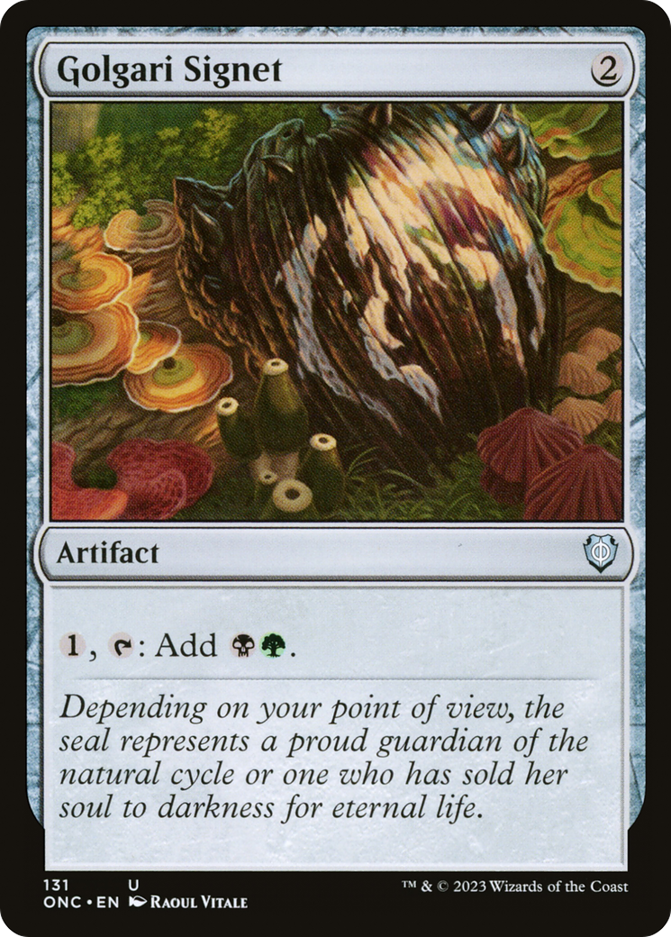 Golgari Signet (ONC-131) -