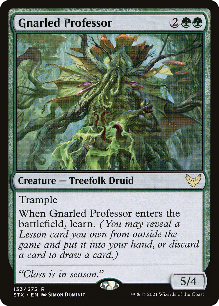 Gnarled Professor (STX-133) -  Foil