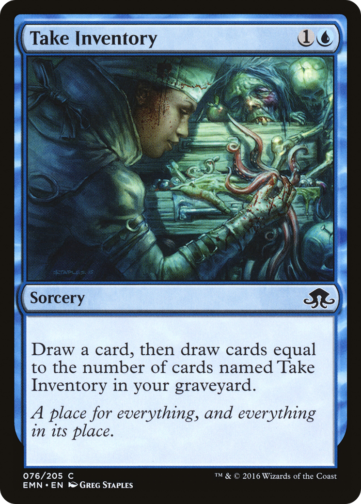 Take Inventory (EMN-076) -  Foil