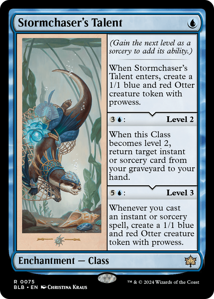 Stormchaser's Talent (BLB-075) -  Foil