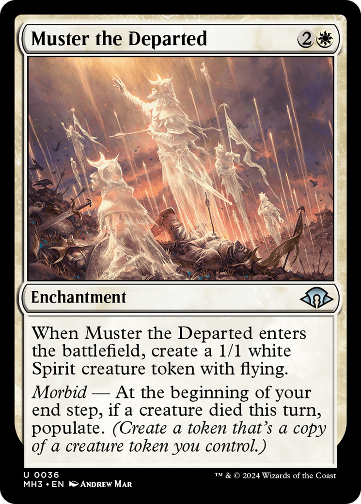 Muster the Departed (MH3-036) -  Foil