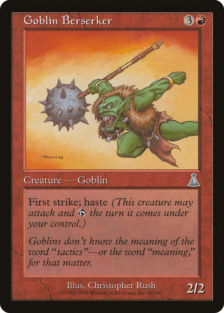 Goblin Berserker (UDS-082) -  Foil