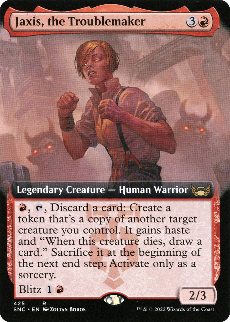 Jaxis, the Troublemaker (SNC-425) - : (Extended Art) Foil