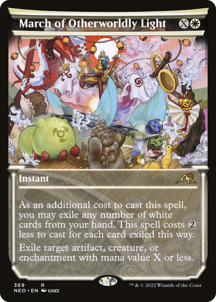 March of Otherworldly Light (NEO-369) - : (Showcase) Foil