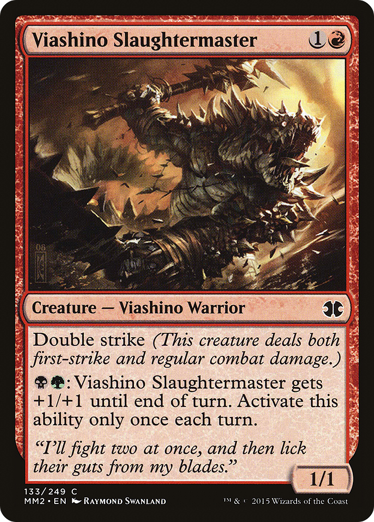 Viashino Slaughtermaster (MM2-133) -  Foil