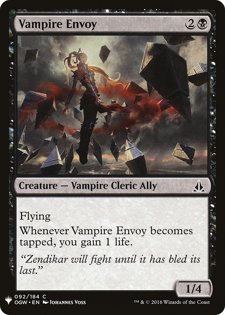 Vampire Envoy (LIST-OGW-92) -