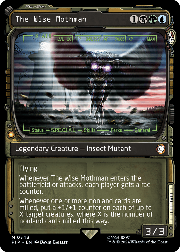 The Wise Mothman (PIP-343) - : (Showcase) Foil