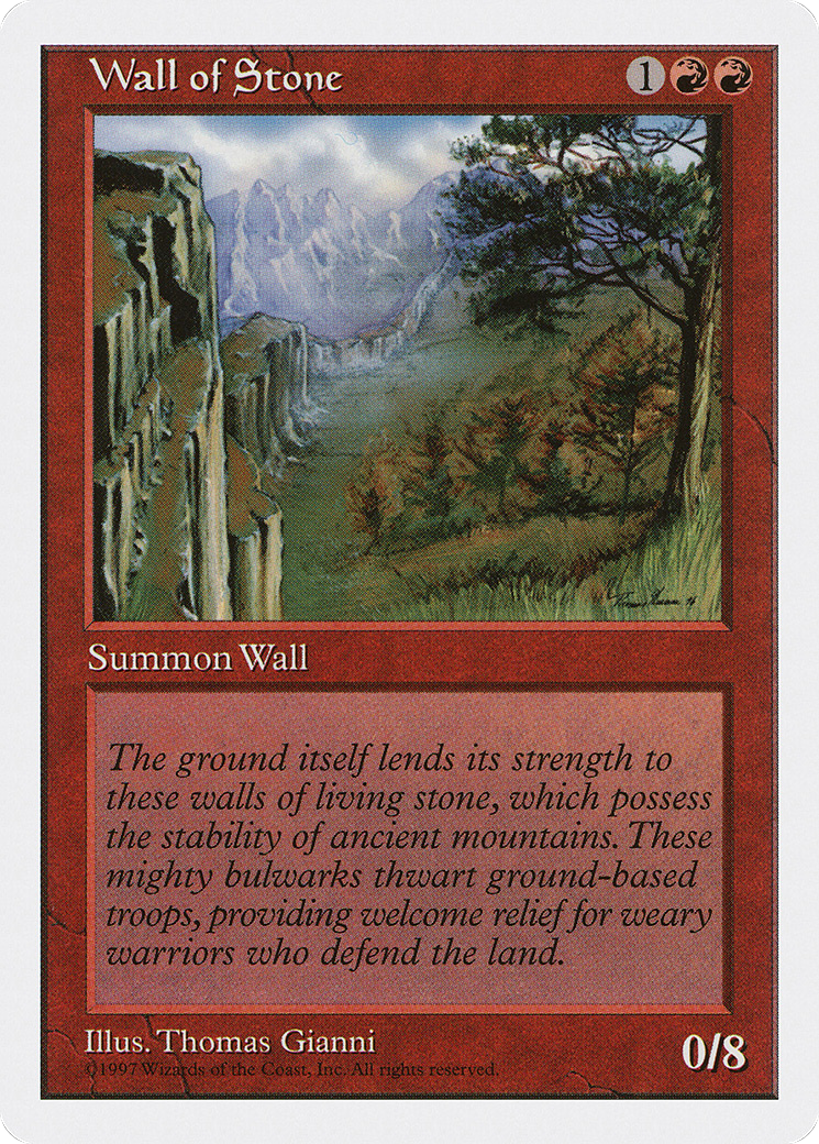 Wall of Stone (5ED-274) -