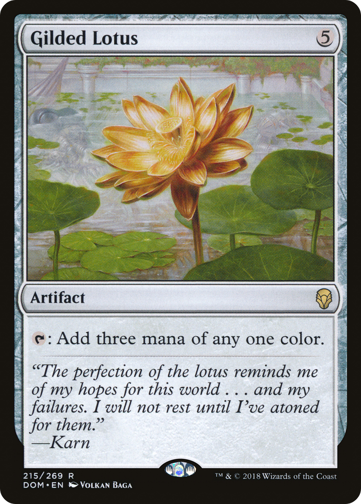 Gilded Lotus (DOM-215) -  Foil