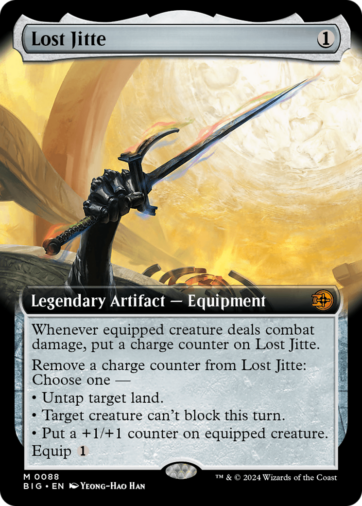 Lost Jitte (BIG-088) - : (Extended Art) Foil