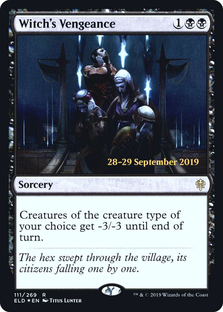 Witch's Vengeance (PRE-111S) -  Foil