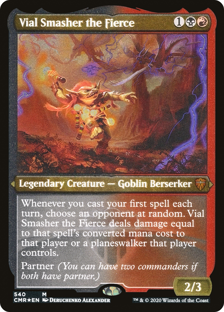 Vial Smasher the Fierce (CMR-540) -  Etched Foil