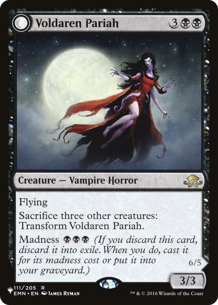 Voldaren Pariah // Abolisher of Bloodlines (LIST-EMN-111) - : (mooneldrazidfc)