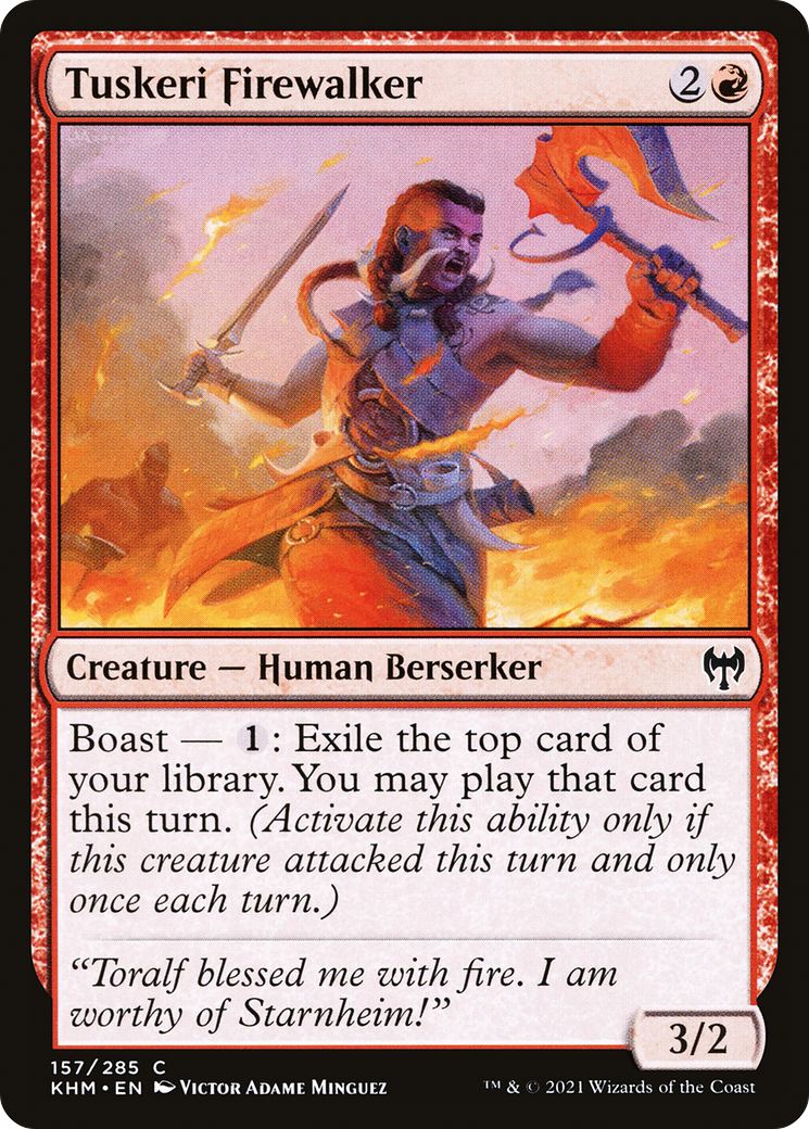 Tuskeri Firewalker (KHM-157) -  Foil