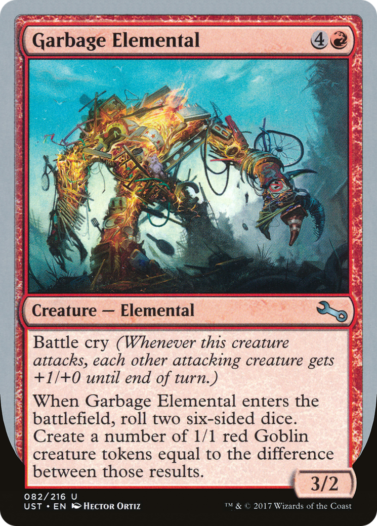 Garbage Elemental (UST-82C) -  Foil