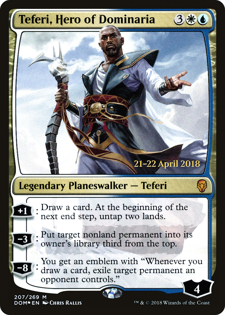 Teferi, Hero of Dominaria (PRE-207S) -  Foil