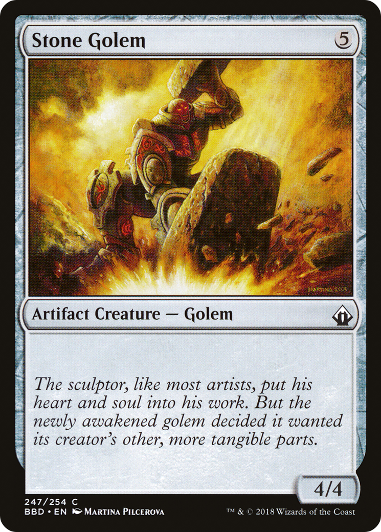 Stone Golem (BBD-247) -  Foil