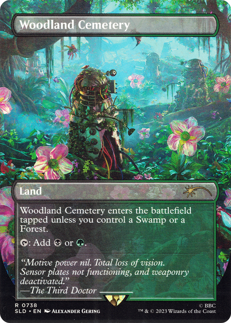 Woodland Cemetery (SLD-738) - : (borderless) (Borderless) Foil