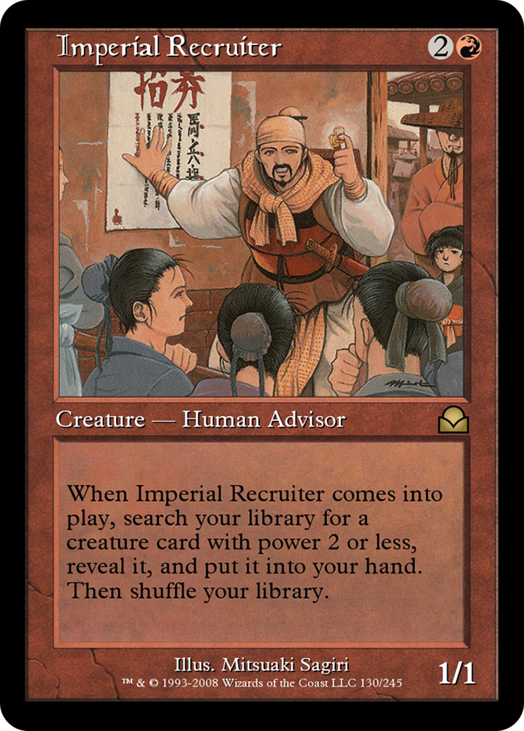 Imperial Recruiter (ME2-130) -  Foil