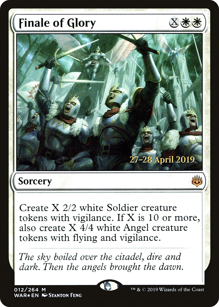 Finale of Glory (PRE-12S) -  Foil