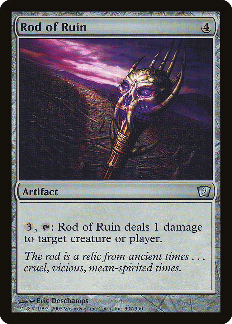 Rod of Ruin (9ED-307★) -  Foil