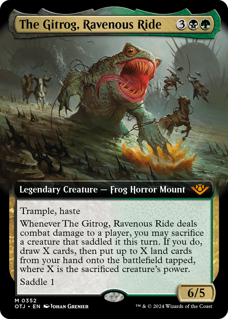 The Gitrog, Ravenous Ride (OTJ-352) - : (Extended Art)