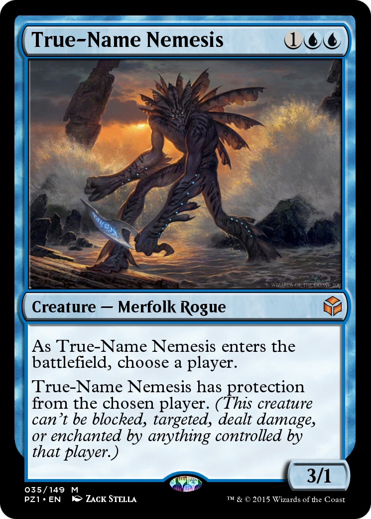 True-Name Nemesis (PZ1-035) -  Foil