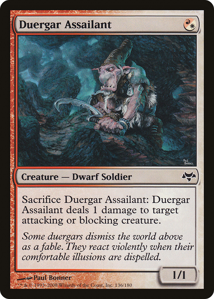 Duergar Assailant (EVE-136) -