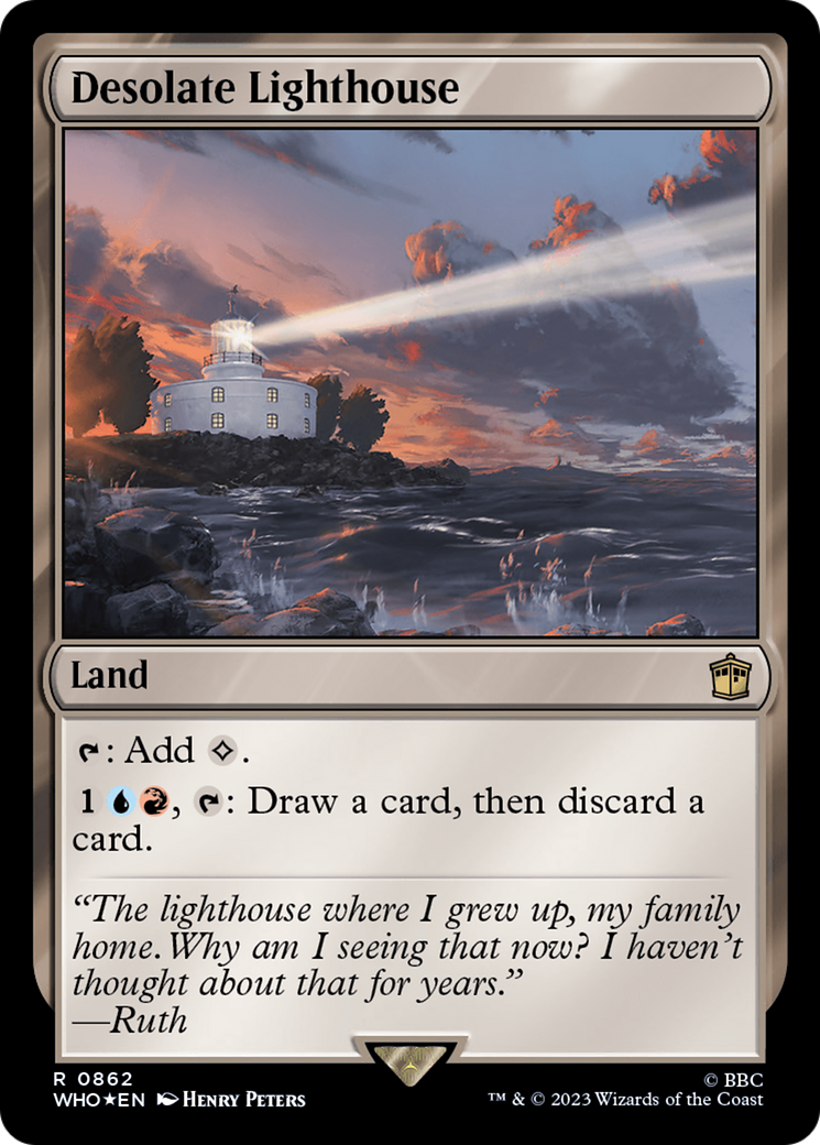 Desolate Lighthouse (WHO-862) -  Foil