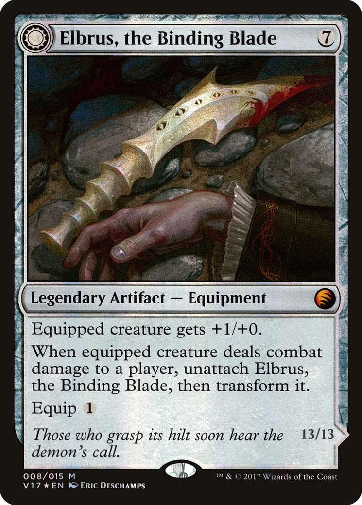 Elbrus, the Binding Blade // Withengar Unbound (V17-008) - : (Double Faced Transform) Foil