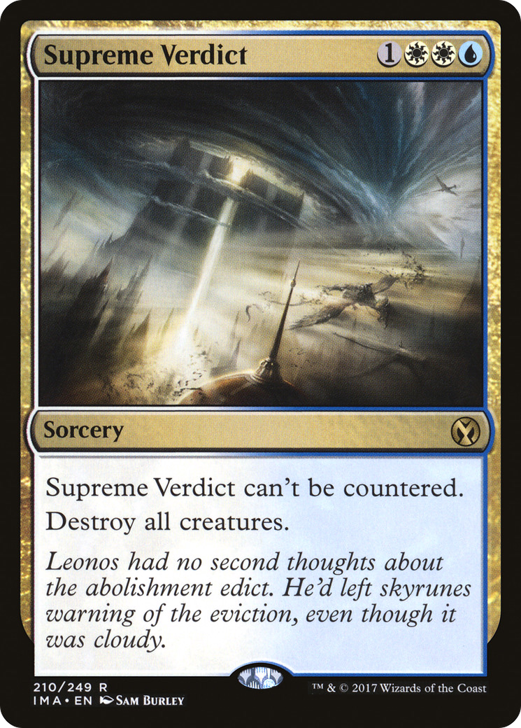 Supreme Verdict (IMA-210) -