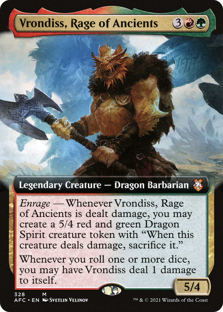 Vrondiss, Rage of Ancients (AFC-328) - : (Extended Art)