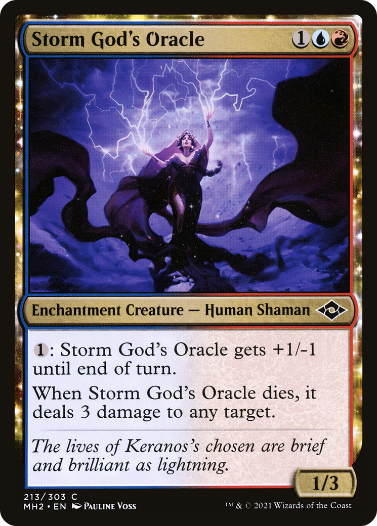 Storm God's Oracle (MH2-213) - : (enchantment)