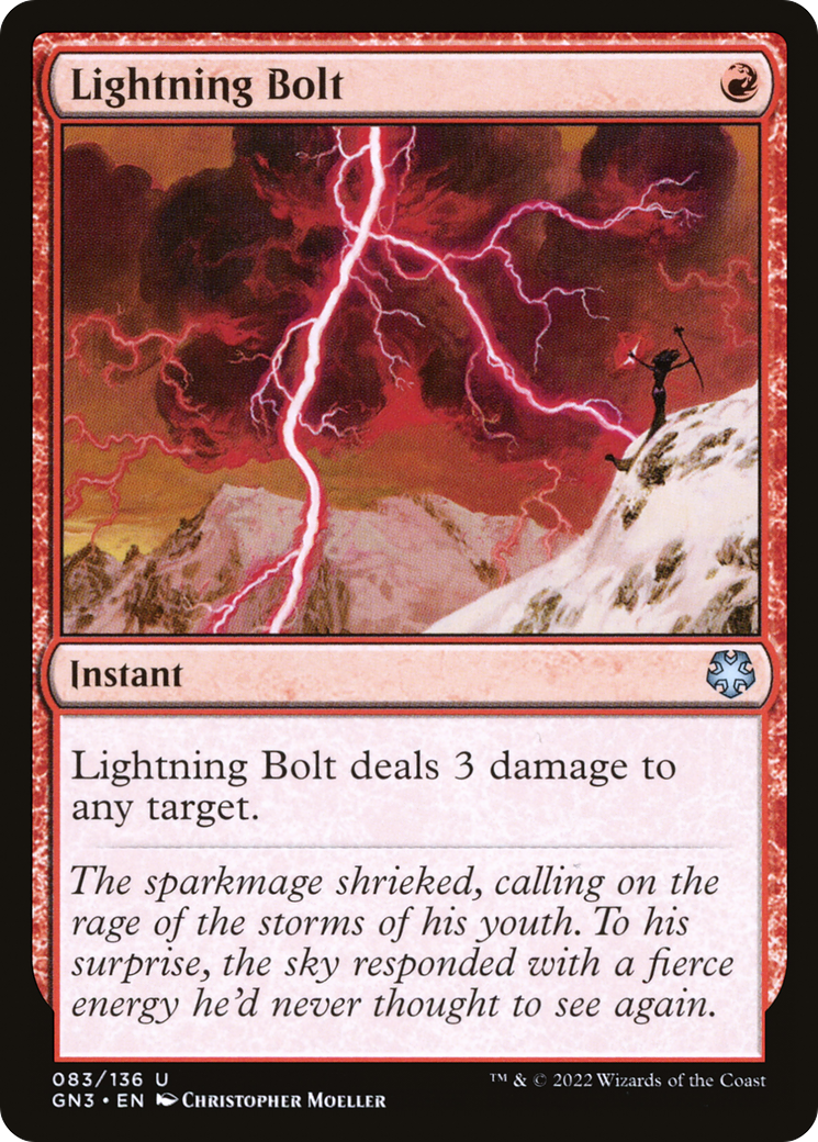 Lightning Bolt (GN3-083) -