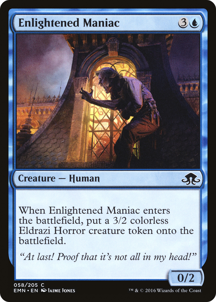 Enlightened Maniac (EMN-058) -  Foil