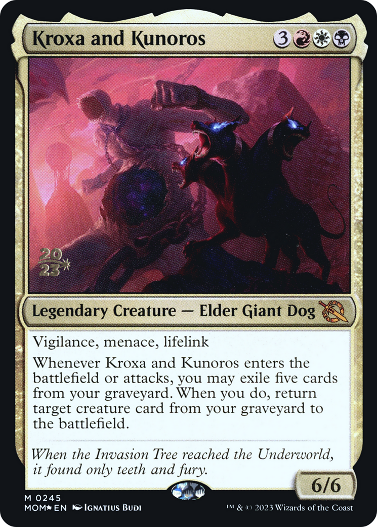 Kroxa and Kunoros (PRE-245S) -  Foil