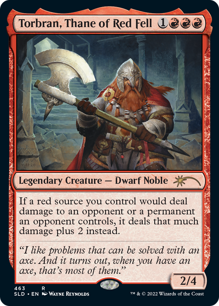 Torbran, Thane of Red Fell (SLD-463) -  Foil