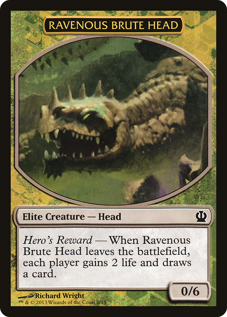 Ravenous Brute Head (HERO-002) -