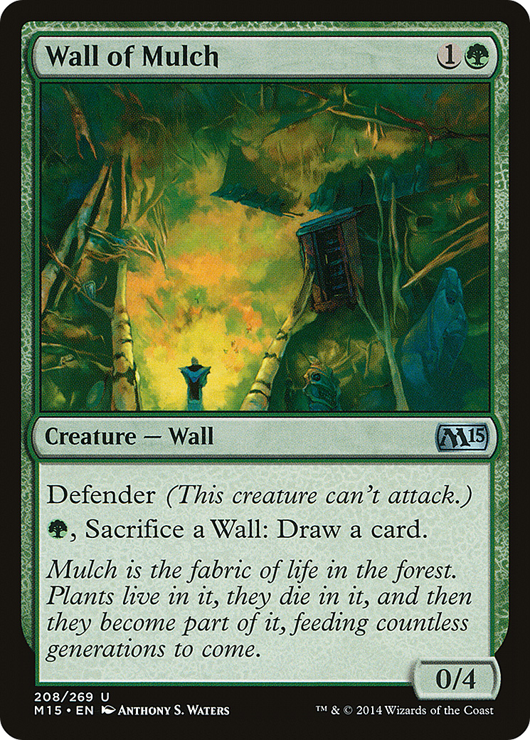 Wall of Mulch (M15-208) -  Foil