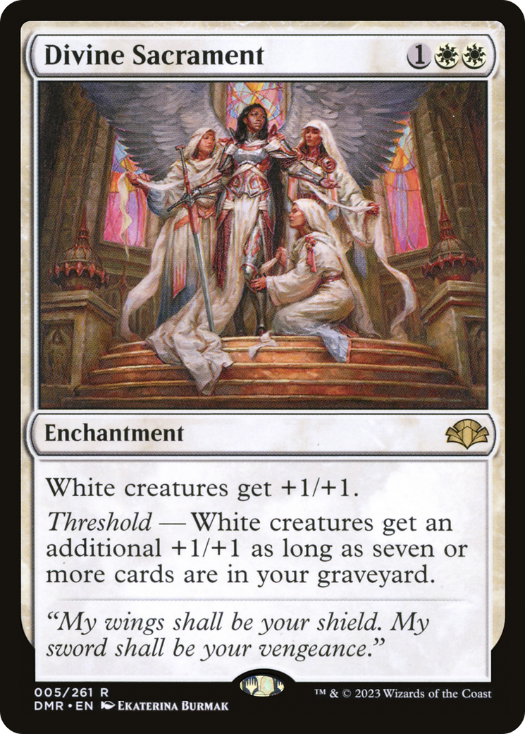 Divine Sacrament (DMR-005) -  Foil